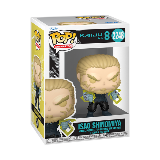 Funko Pop!  Kaiju No. 8- Isao Shinomiya