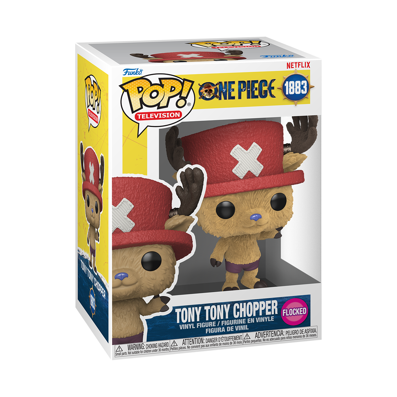 Funko Pop! One Piece Live Action - Chopper (Flocked)