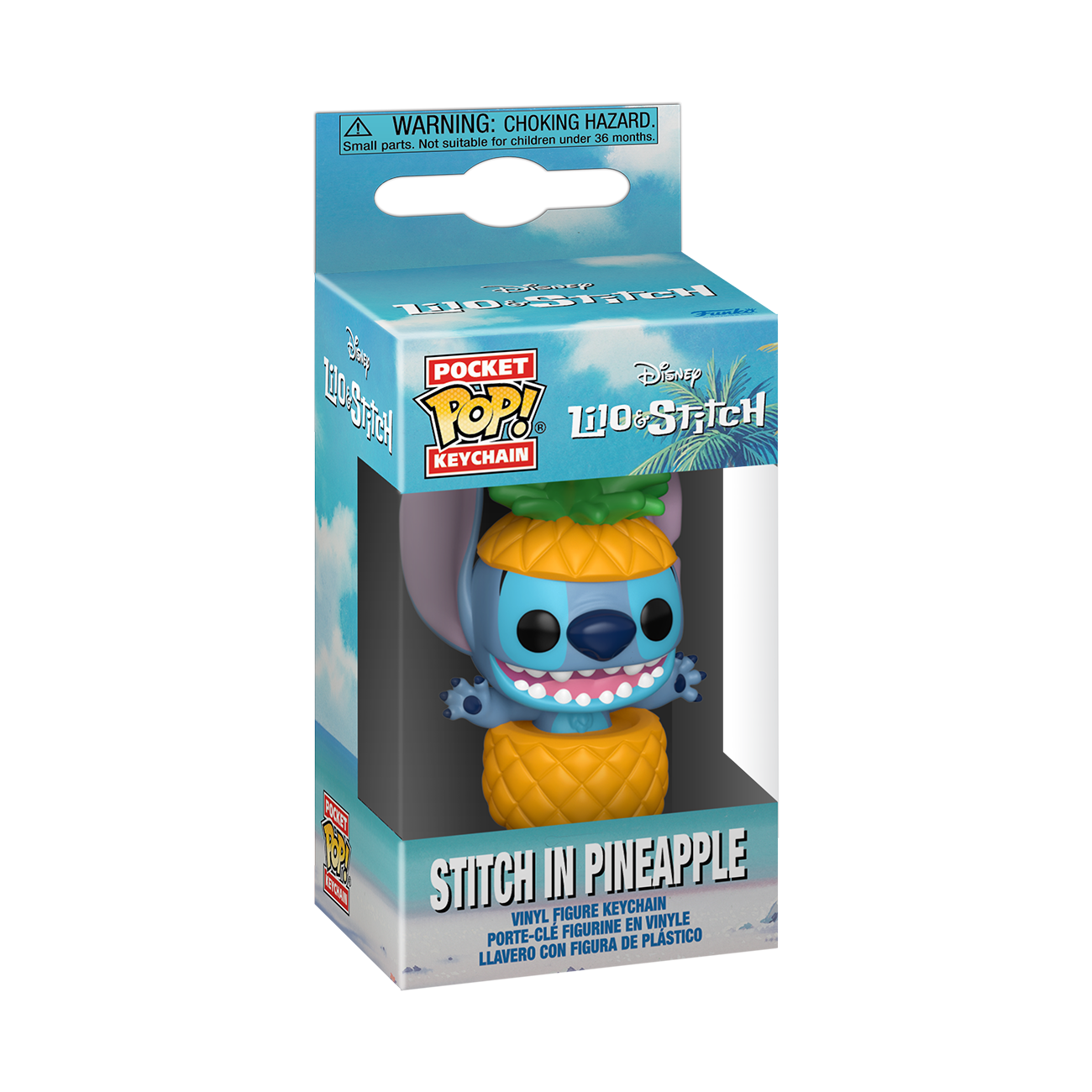 Funko Pop! Keychain: Disney - Stitch in Pineapple