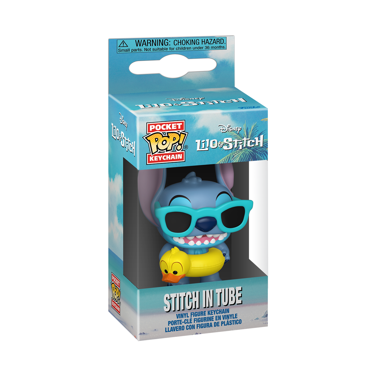 Funko Pop! Keychain: Disney - Stitch with Tube
