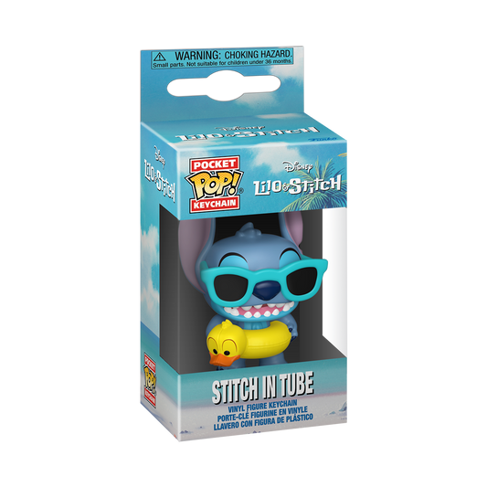 Funko Pop! Keychain: Disney - Stitch with Tube