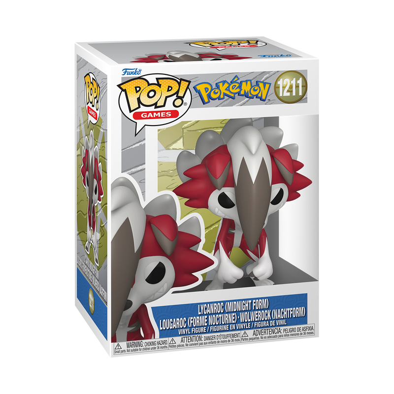 Funko Pop! Pokémon - Lycanroc Midnight Form