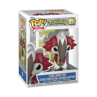 Funko Pop! Pokémon - Lycanroc Midnight Form
