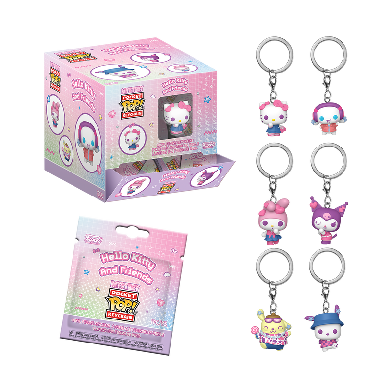 Funko Mystery Pop! Keychain: Hello Kitty & Friends Y2K Digital Dream
