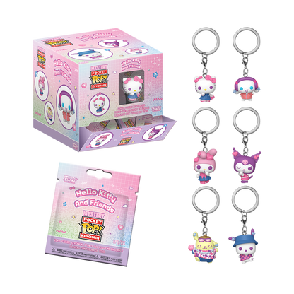 Funko Mystery Pop! Keychain: Hello Kitty & Friends Y2K Digital Dream