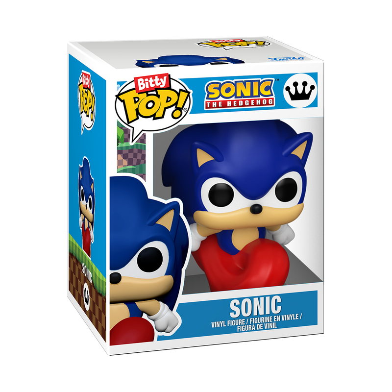 Funko Bitty Pop! Sonic The Hedgehog: Sonic & Keychain