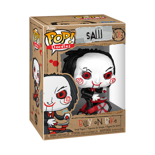 Funko Pop! Horror Doodles - Billy on Bike