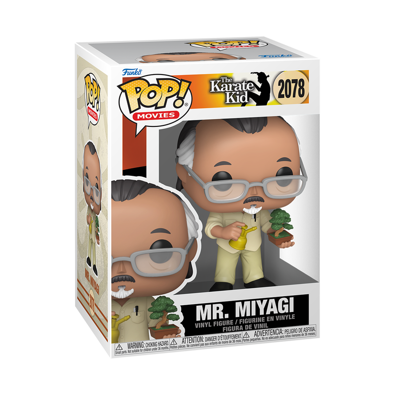 Funko Pop! Karate Kid - Mr. Miyagi with Bonsai Tree