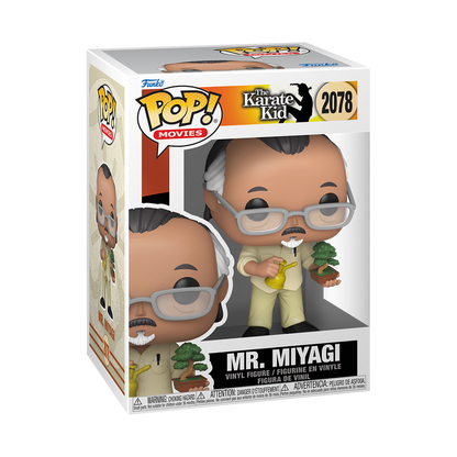 Funko Pop! Karate Kid - Mr. Miyagi with Bonsai Tree