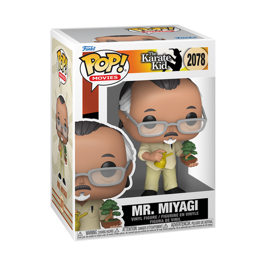 Funko Pop! Karate Kid - Mr. Miyagi with Bonsai Tree