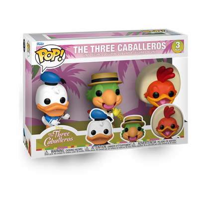 Funko Pop! Disney: The Three Caballeros 3-Pack