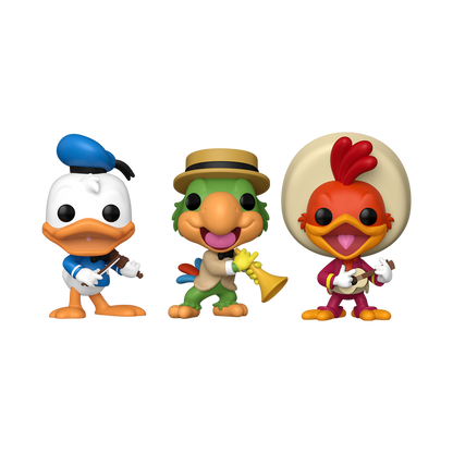 Funko Pop! Disney: The Three Caballeros 3-Pack
