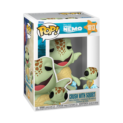 Funko Pop! Disney - Crush with Squirt