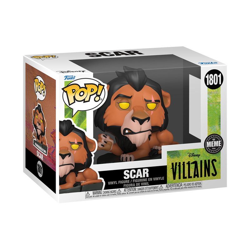 Funko Pop! Disney - Scar Surrounded by Idiot Meme