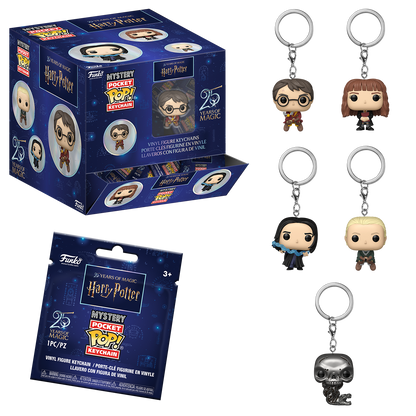 Funko Mystery Pop! Keychain: Harry Potter (25th Anniversary)