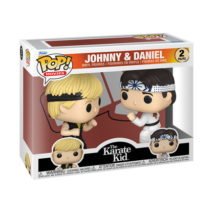Funko Pop! Karate Kid - Johnny & Daniel 2-Pack