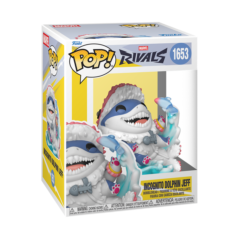 Funko Pop! Premium: Marvel Rivals - Incognito Dolphin Jeff