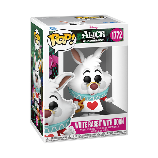 Funko Pop! Disney - White Rabbit with Horn