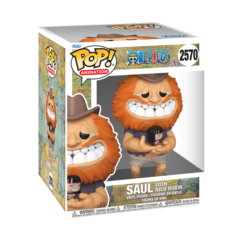 Funko Pop! One Piece - Saul with Nico Robin 6 Inch