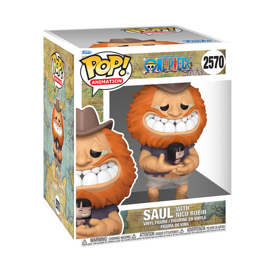 Funko Pop! One Piece - Saul with Nico Robin 6 Inch