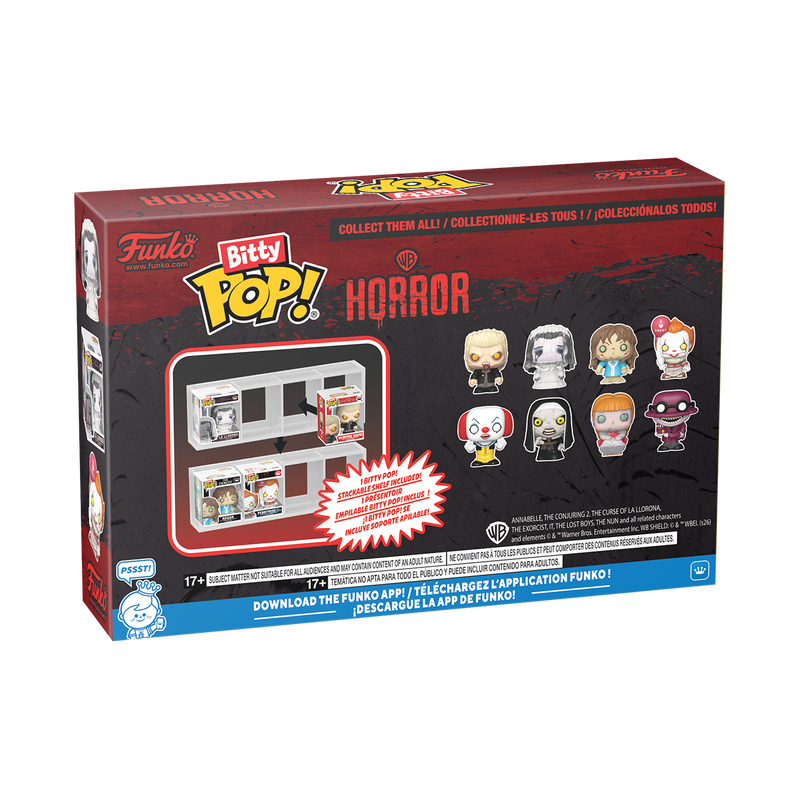 Funko Bitty Pop! Warner Bros. Horror 4-Pack Series 1