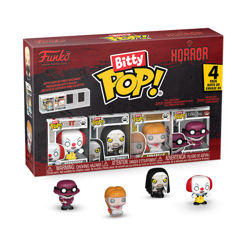 Funko Bitty Pop! Warner Bros. Horror 4-Pack Series 1