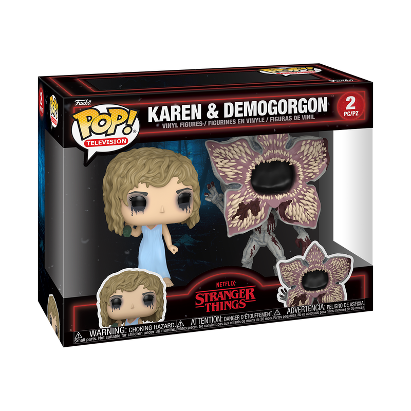 Funko Pop! Stranger Things - Karen & Demogorgon 2-Pack