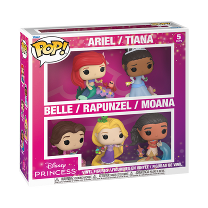 Funko Pop! Disney - Disney Princess 5-Pack
