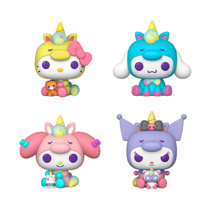 Funko Pop! Sanrio - Hello Kitty Unicorn Outfit 4-Pack