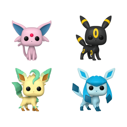 Funko Pop! Pokemon: Eevee Elemental Evolutions 4-Pack