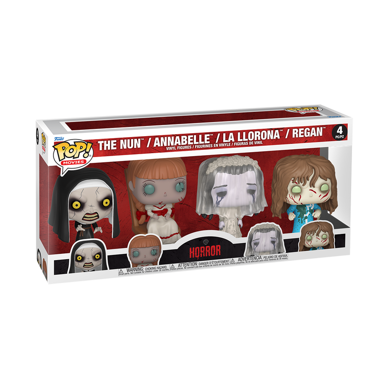 Funko Pop! Warner Bros.: Horror 4-Pack