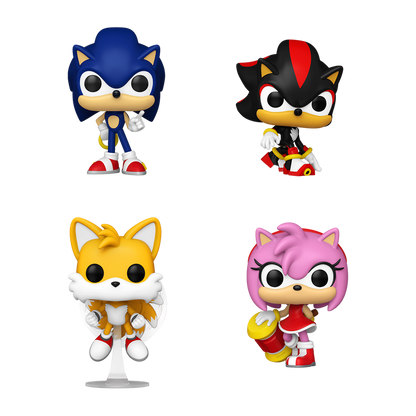 Funko Pop! Sonic the Hedgehog: Sonic the Hedgehog 4-Pack