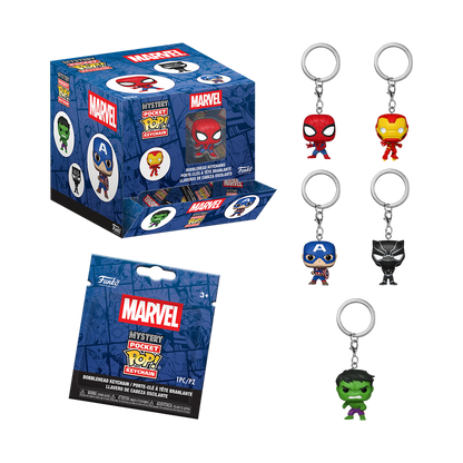 Funko Mystery Pop! Keychain: Marvel