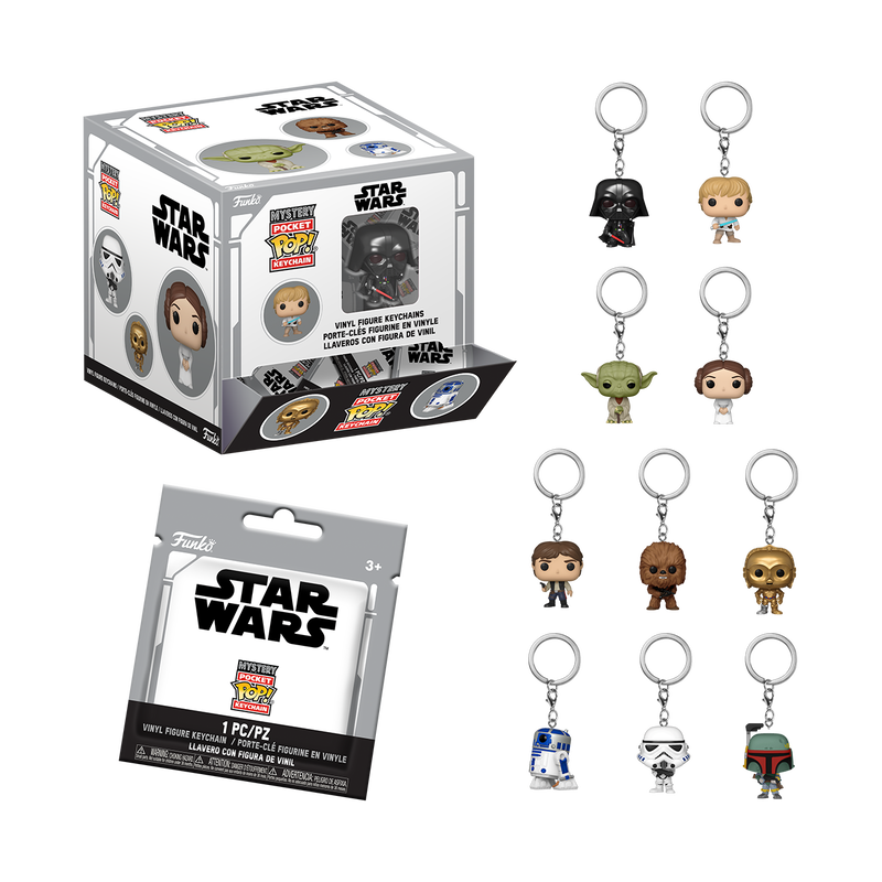 Funko Mystery Pop! Keychain: Star Wars