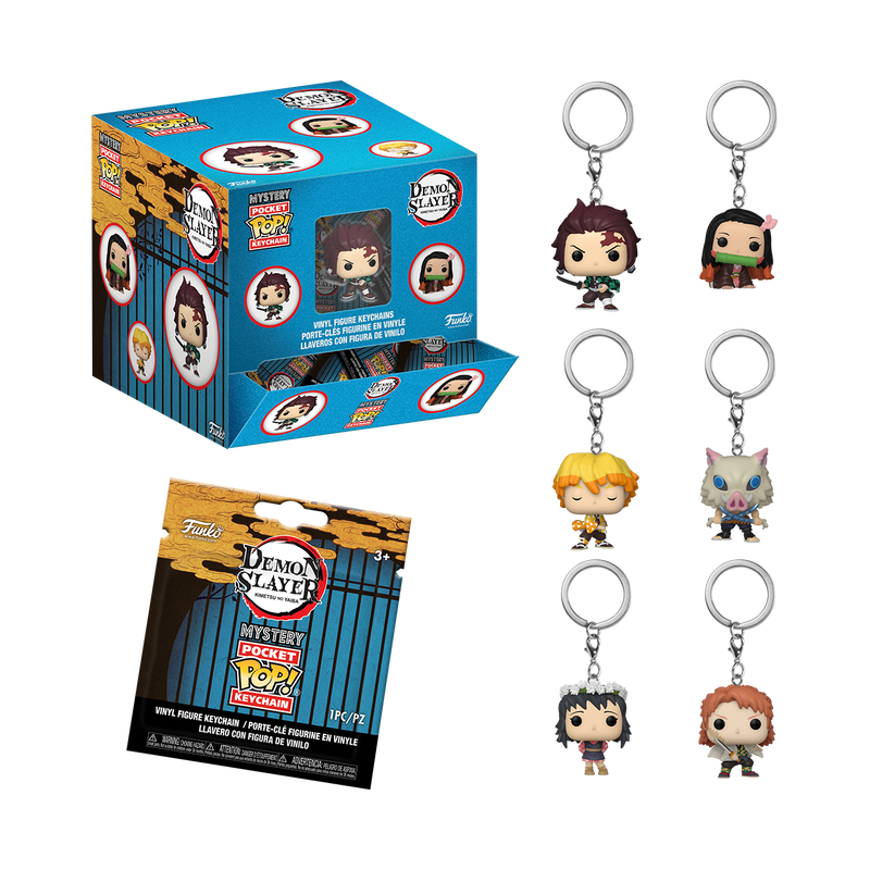 Funko Mystery Pop! Keychain: Demon Slayer