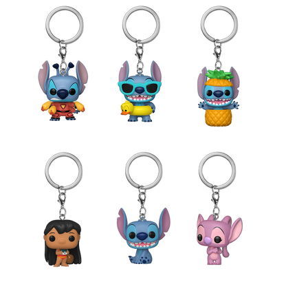 Funko Mystery Pop! Keychain: Lilo & Stitch