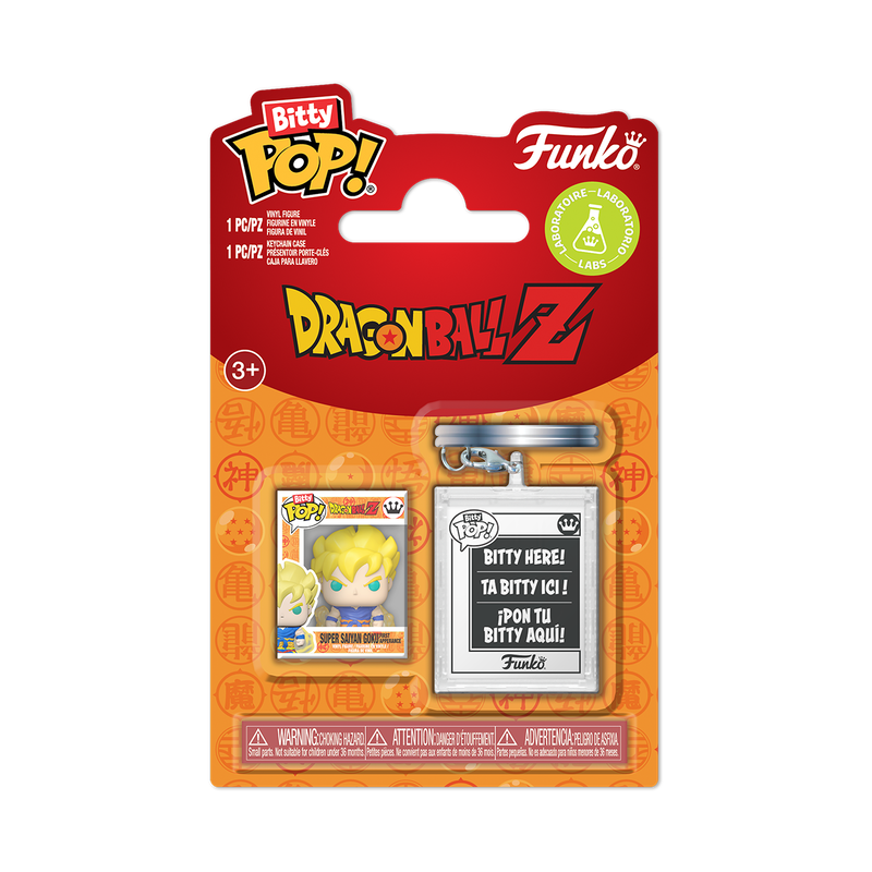 Funko Bitty Pop! Dragon Ball Z: Super Saiyan Goku & Keychain