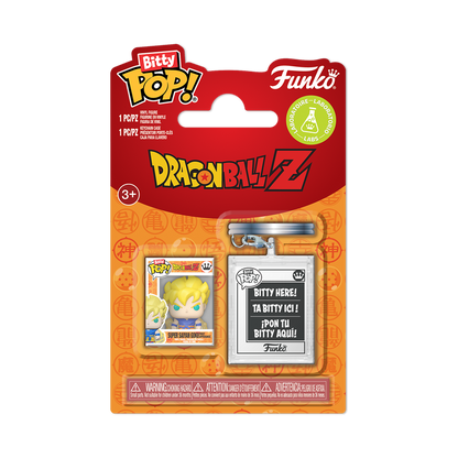 Funko Bitty Pop! Dragon Ball Z: Super Saiyan Goku & Keychain
