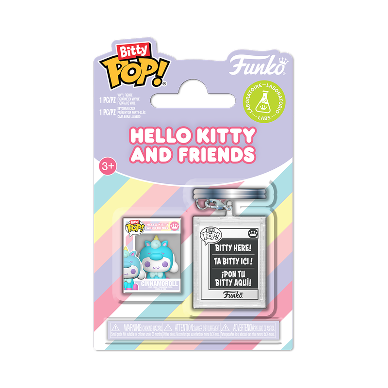 Funko Bitty Pop! Sanrio Hello Kitty: Cinnamoroll & Keychain