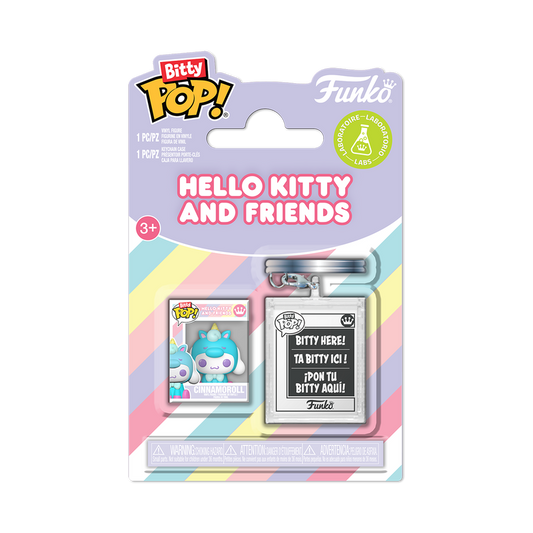 Funko Bitty Pop! Sanrio Hello Kitty: Cinnamoroll & Keychain