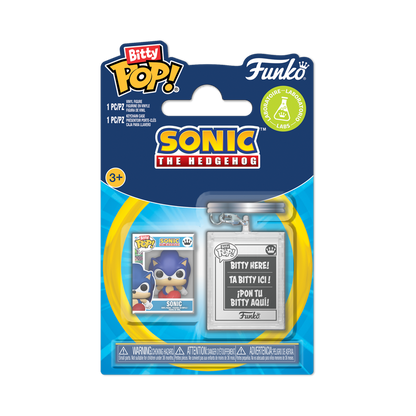 Funko Bitty Pop! Sonic The Hedgehog: Sonic & Keychain