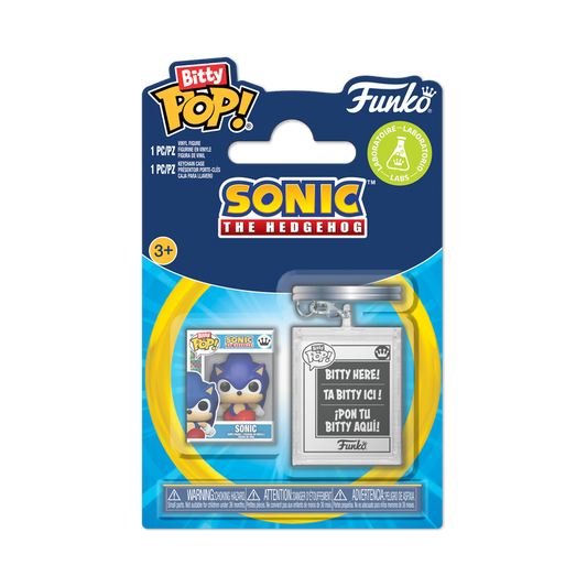 Funko Bitty Pop! Sonic The Hedgehog: Sonic & Keychain