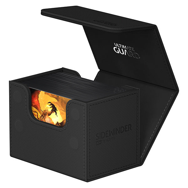 Deck Case: SideWinder 80+ Standard Size Monocolor- Black