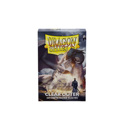 Dragon Shield Sleeves: Matte Outer Sleeves - Clear