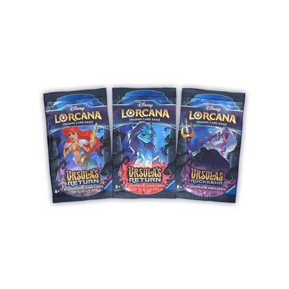 ursula's return booster box Lorcana: Ursula's Return: Sleeved Booster Pack Double Infinity Gaming