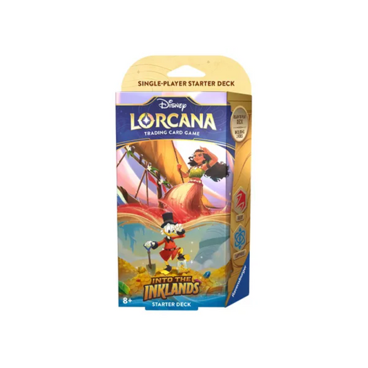 Disney Lorcana: Into the Inklands Starter Deck (Ruby & Sapphire)