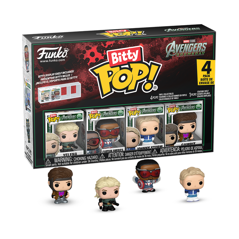 Funko Bitty Pop! Marvel - Avengers Doomsday Bitty Pop 4-Pack Series 1
