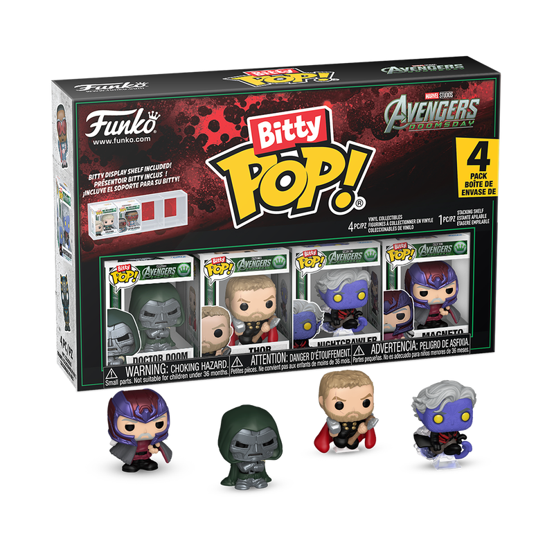 Funko Bitty Pop! Marvel - Avengers Doomsday Bitty Pop 4-Pack Series 2
