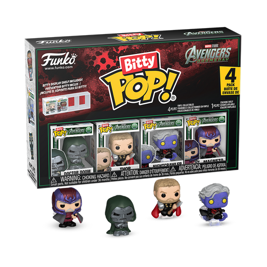 Funko Bitty Pop! Marvel - Avengers Doomsday Bitty Pop 4-Pack Series 2