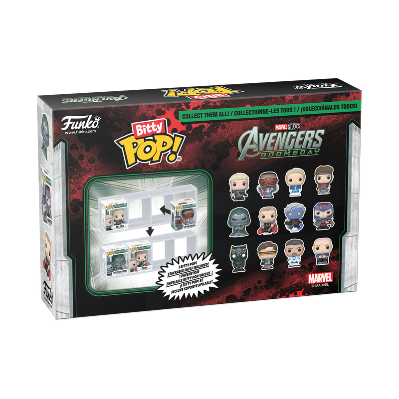 Funko Bitty Pop! Marvel - Avengers Doomsday Bitty Pop 4-Pack Series 3